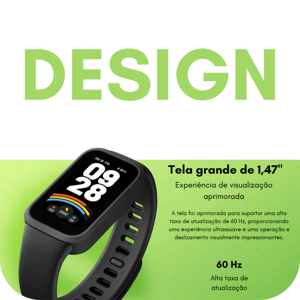 Smartwatch Xiaomi Smart Band 9 Active - Imagem 6