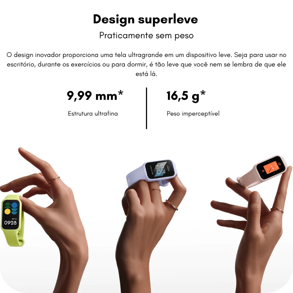 Smartwatch Xiaomi Smart Band 9 Active - Imagem 9